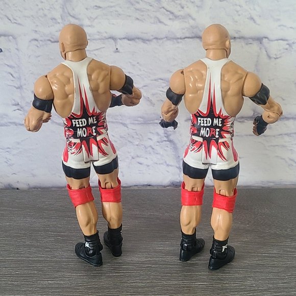 Ryback WWE Wrestling Action Figure Feed Me More WWF 2012 Big Guy Set of 2 - Picture 4 of 8